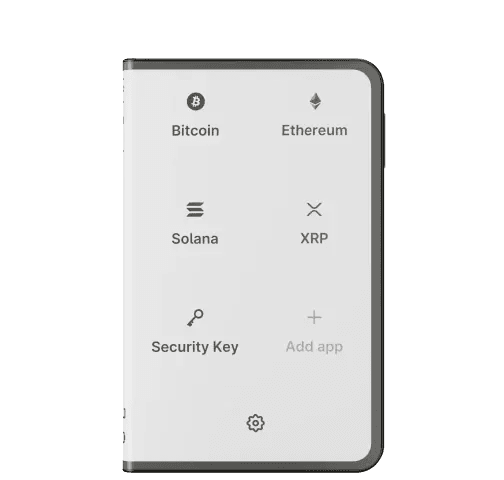Ledger Stax hardware wallet